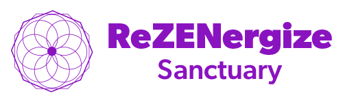 ReZENergize Sanctuary Logo Purple